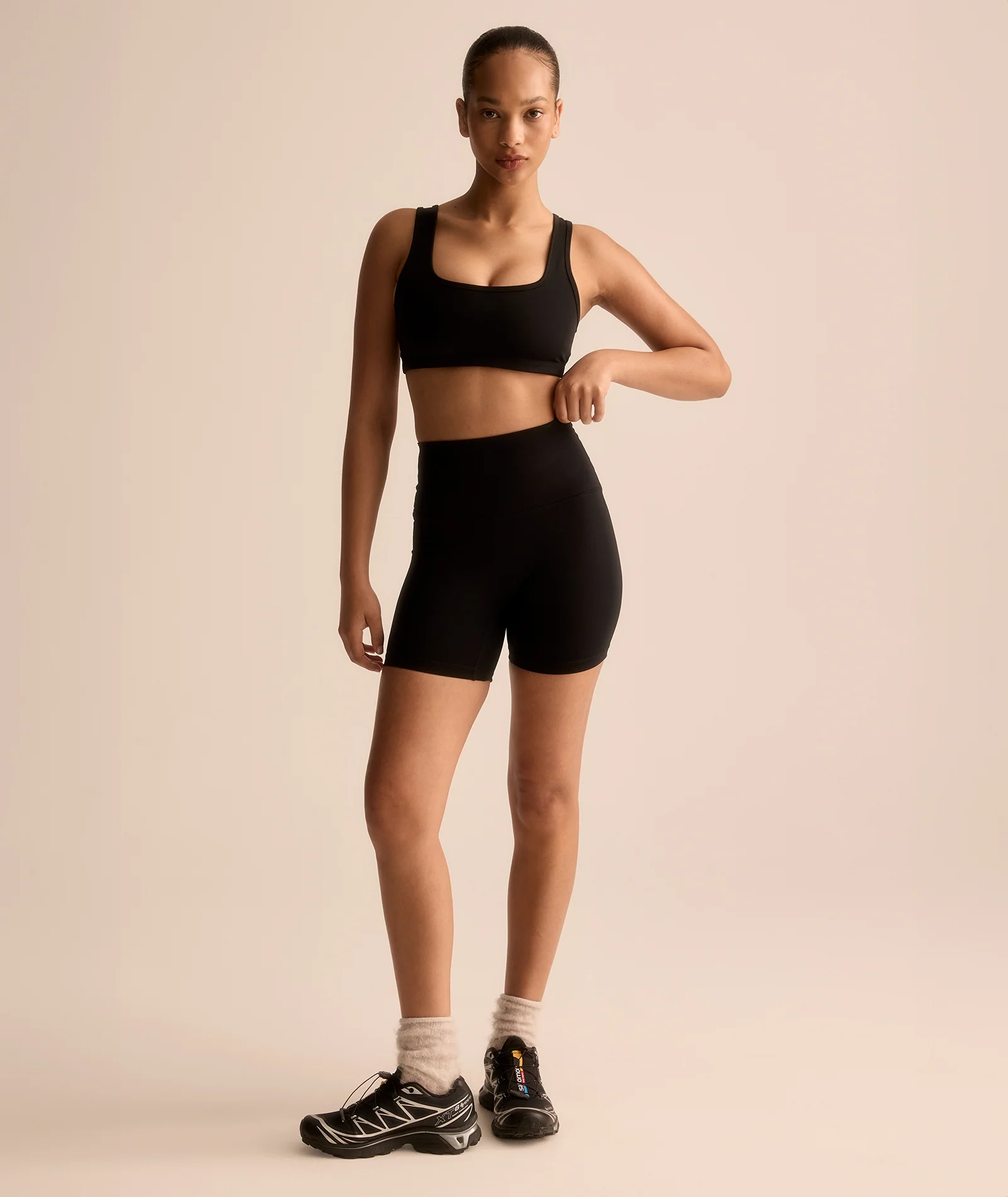 BIKE SHORTS - BLACK - Image 5