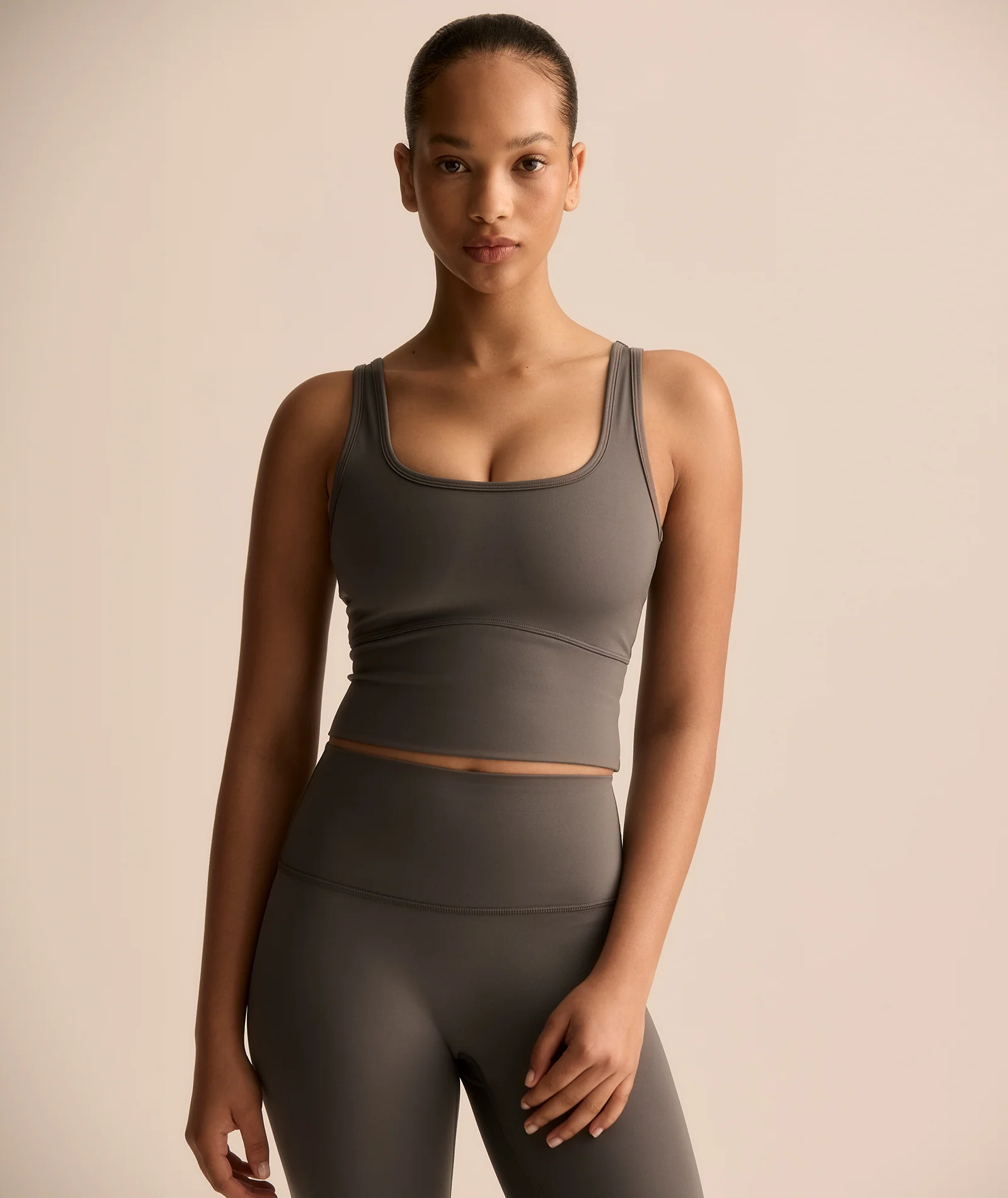 CROPPED TANK - SMOKE - Image 3